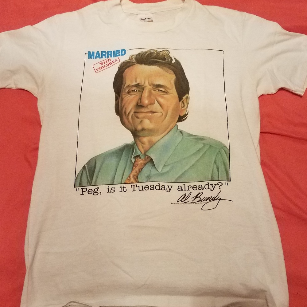 vintage Al Bundy, "Married... with Children" shirt